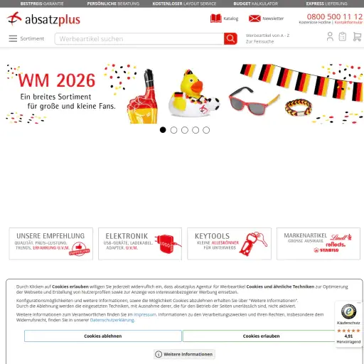 absatzplus Agentur für Werbeartikel e.K., Joachim Schulz