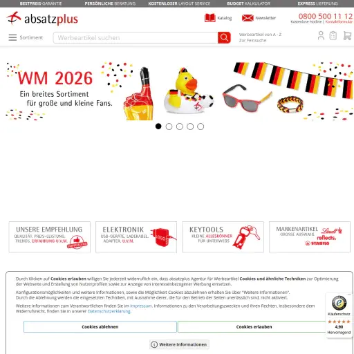 absatzplus Agentur für Werbeartikel e.K., Joachim Schulz