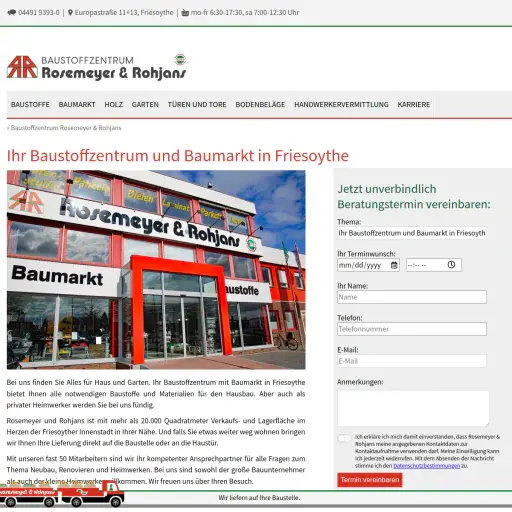 Baustoffzentrum Rosemeyer & Rohjans GmbH & Co KG