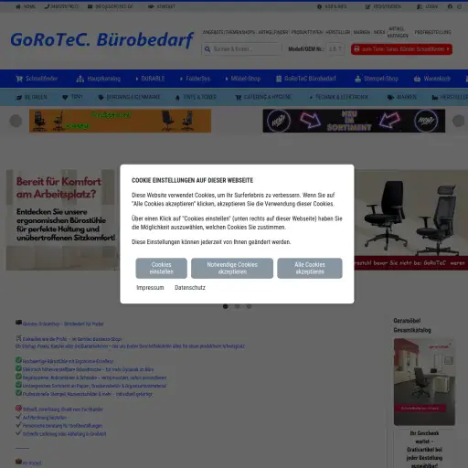 Birgit Gossen e.K., GoRoTeC Bürobedarf
