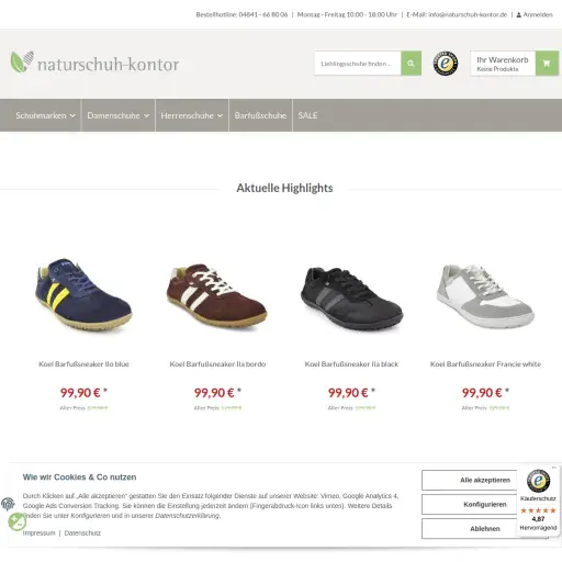boutique legere naturschuh-kontor OHG