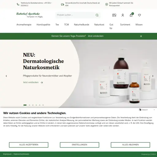 Dietmar Wolz e.K., Bahnhof-Apotheke