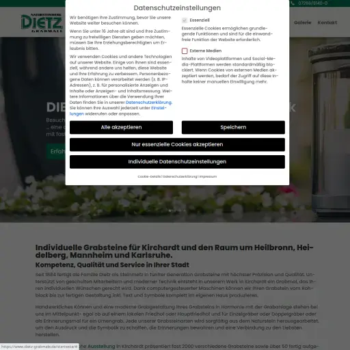 Dietz Grabmale und Natursteinwerk GmbH