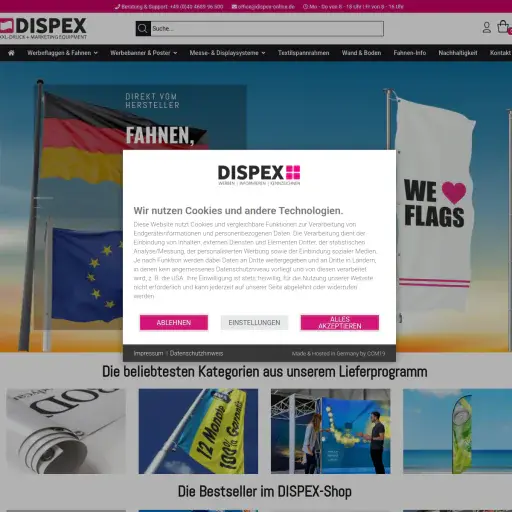 Dispex Großbildtechnik & Marketing Equipment e.K.