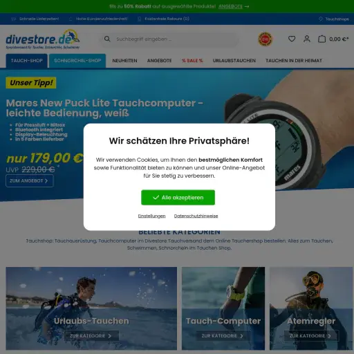 DIVESTORE-Mailorder & Service GmbH