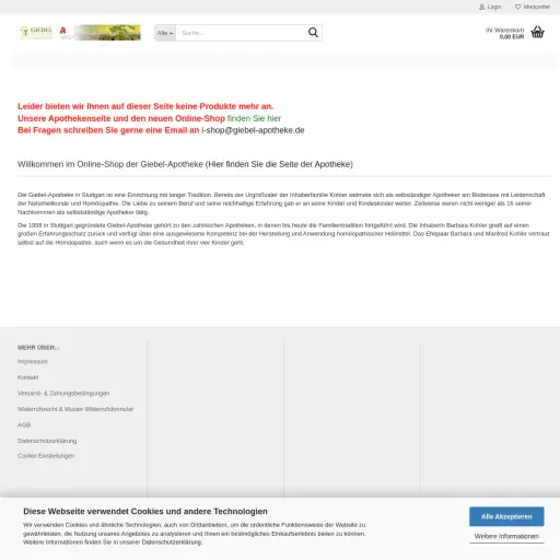 Giebel-Apotheke Barbara Kohler e.K.