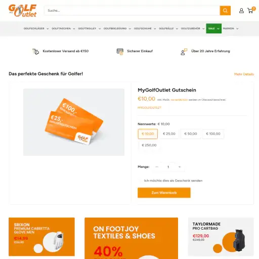 Golfoutletstores München GmbH