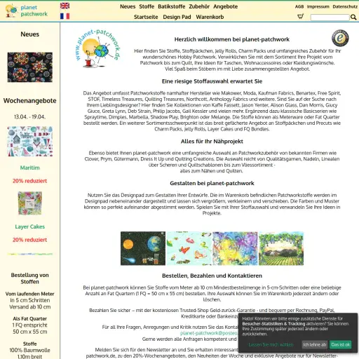 Gudrun Bölter, Planet-Patchwork