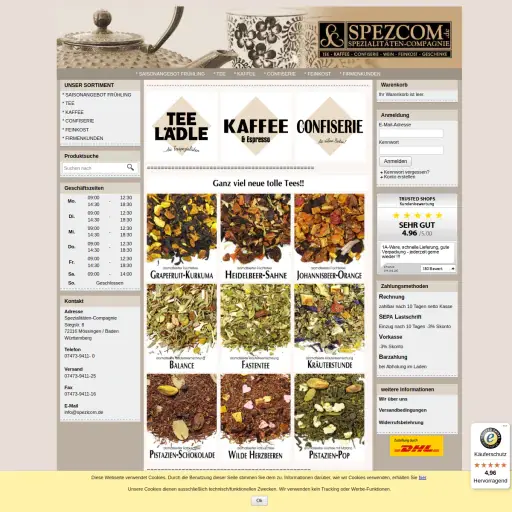 Hans Nill, Spezialitäten-Compagnie