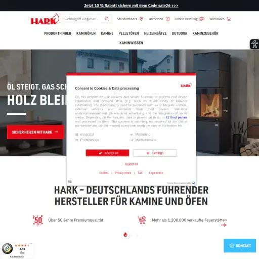 Hark GmbH & Co KG Kamin- u. Kachelofenbau