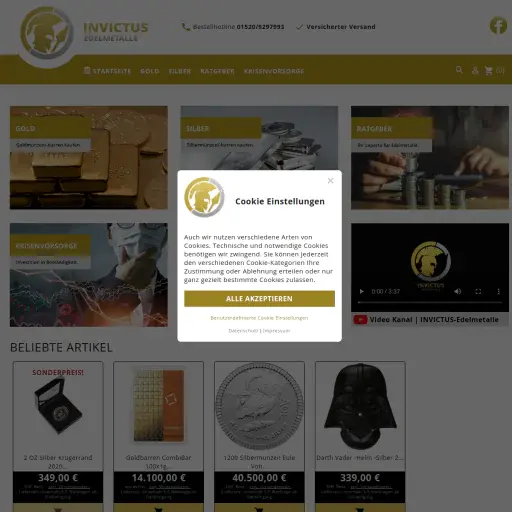 Invictus Edelmetalle, Inh. Markus Mayer