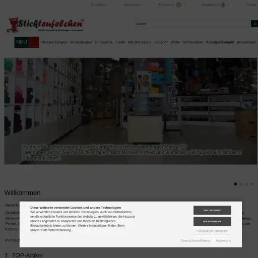 Karin Karrenbauer, Stickteufelchen