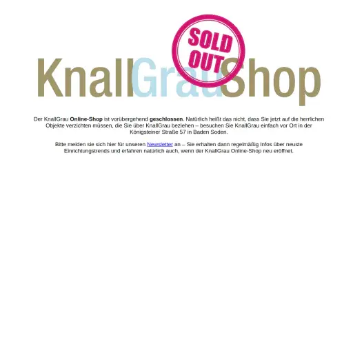 KNALLGRAU Einrichtungsgesellschaft mbH