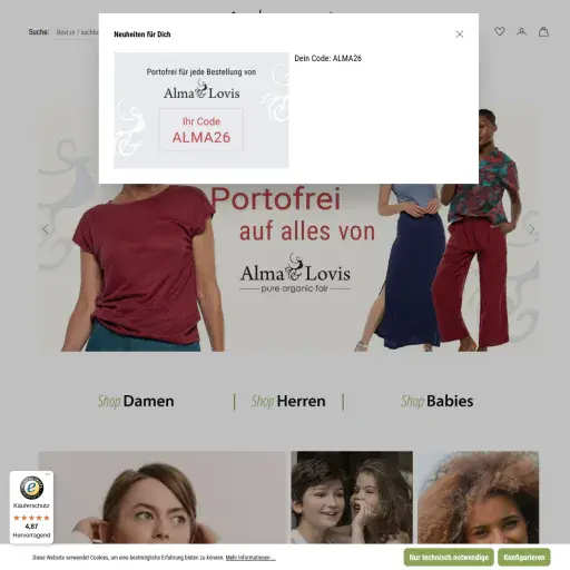 Lars Volkmar, Foster-Naturkleidung