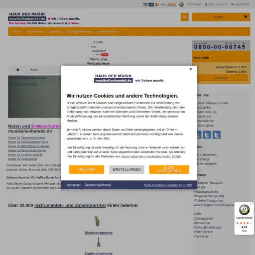 meyer-johanning musikalienhandel. GmbH