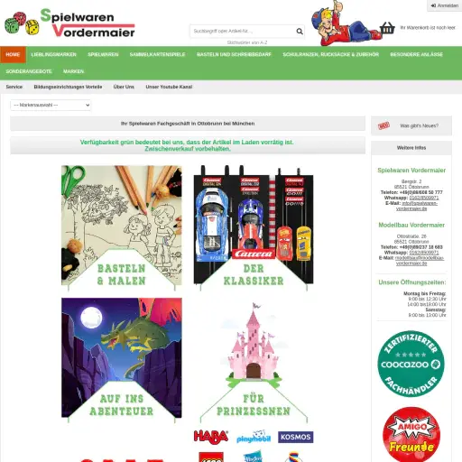 Modellbau und Spielwaren Vordermaier GmbH