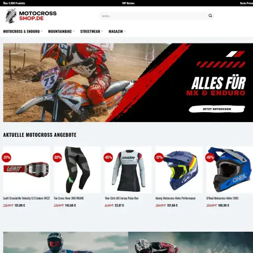 Oliver Gottbehüt, Motocross-Shop.de