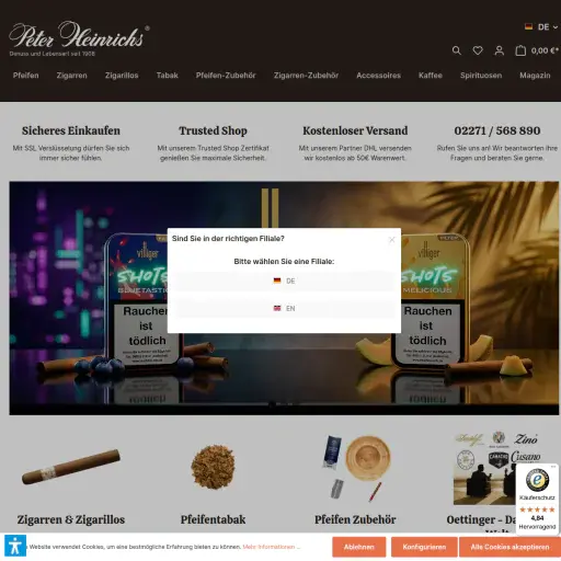 Pfeifen Heinrichs - Peter Heinrichs GmbH & Co.KG