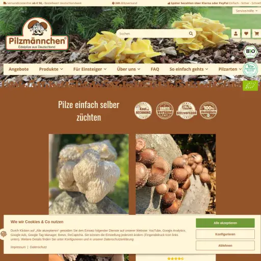 Pilzhof & Edelpilzzucht Breck GbR, Annett Breck & Hagen Breck