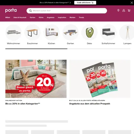 Porta Möbel Online Shop GmbH & Co. KG
