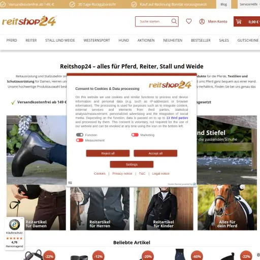 Reitshop24 GmbH & CO.KG