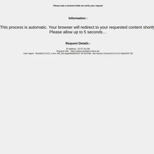 Sanitäts Online SO GmbH