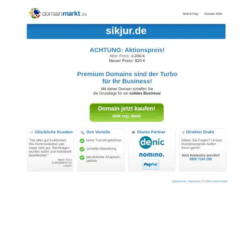 Sikjur UG (haftungsbeschränkt)