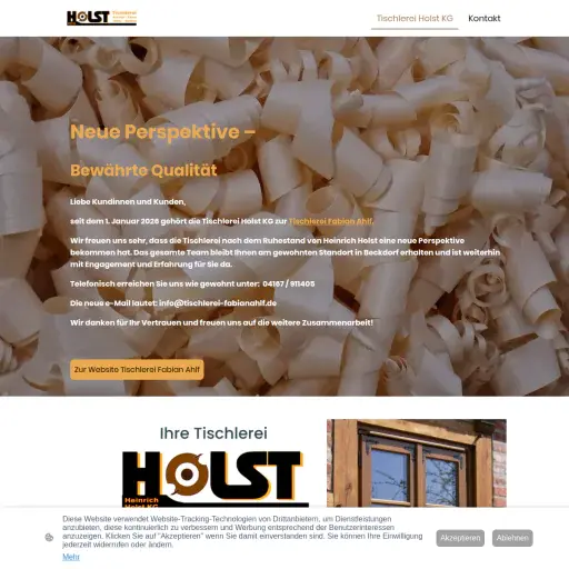 Tischlerei Heinrich Holst KG