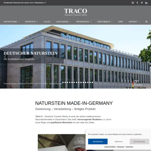 TRACO Deutsche Travertin Werke GmbH