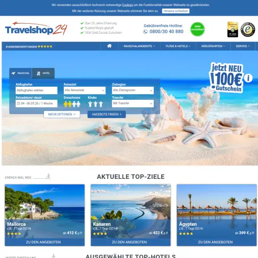 Travelshop24 e.K., Michael Oberlaender