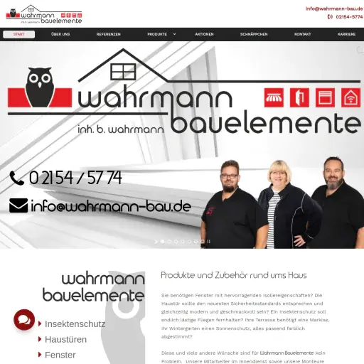 Wahrmann Bauelemente Inh. Brigitte Wahrmann