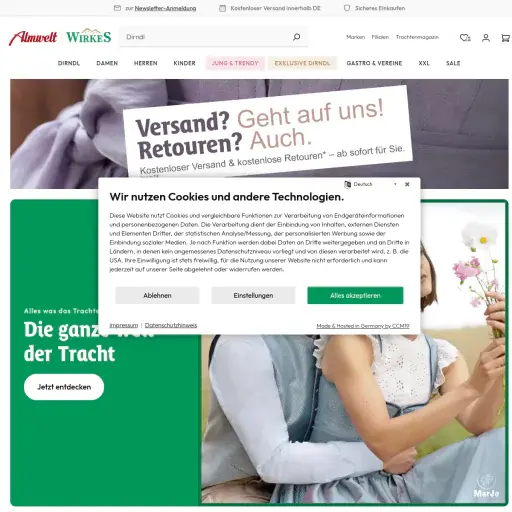 WIRKES Dirndl Trachten & Ledermoden GmbH