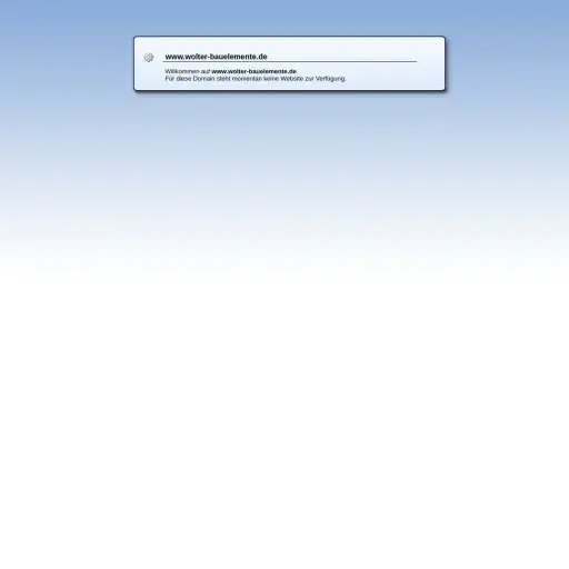 Wolter Bauelemente GmbH